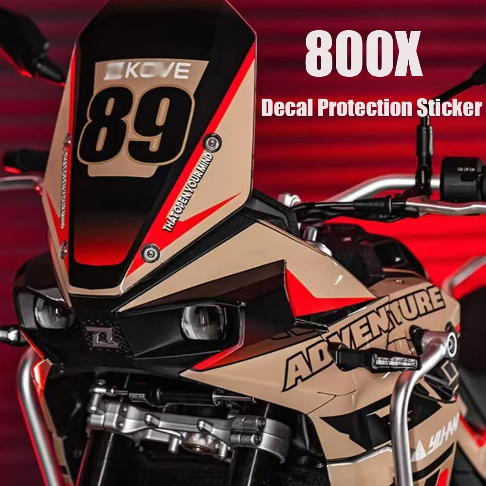 For Colove Kove 800X KY800X Rally KY800X Waterproof Motorcycle Sticker 800X Full Body Decal