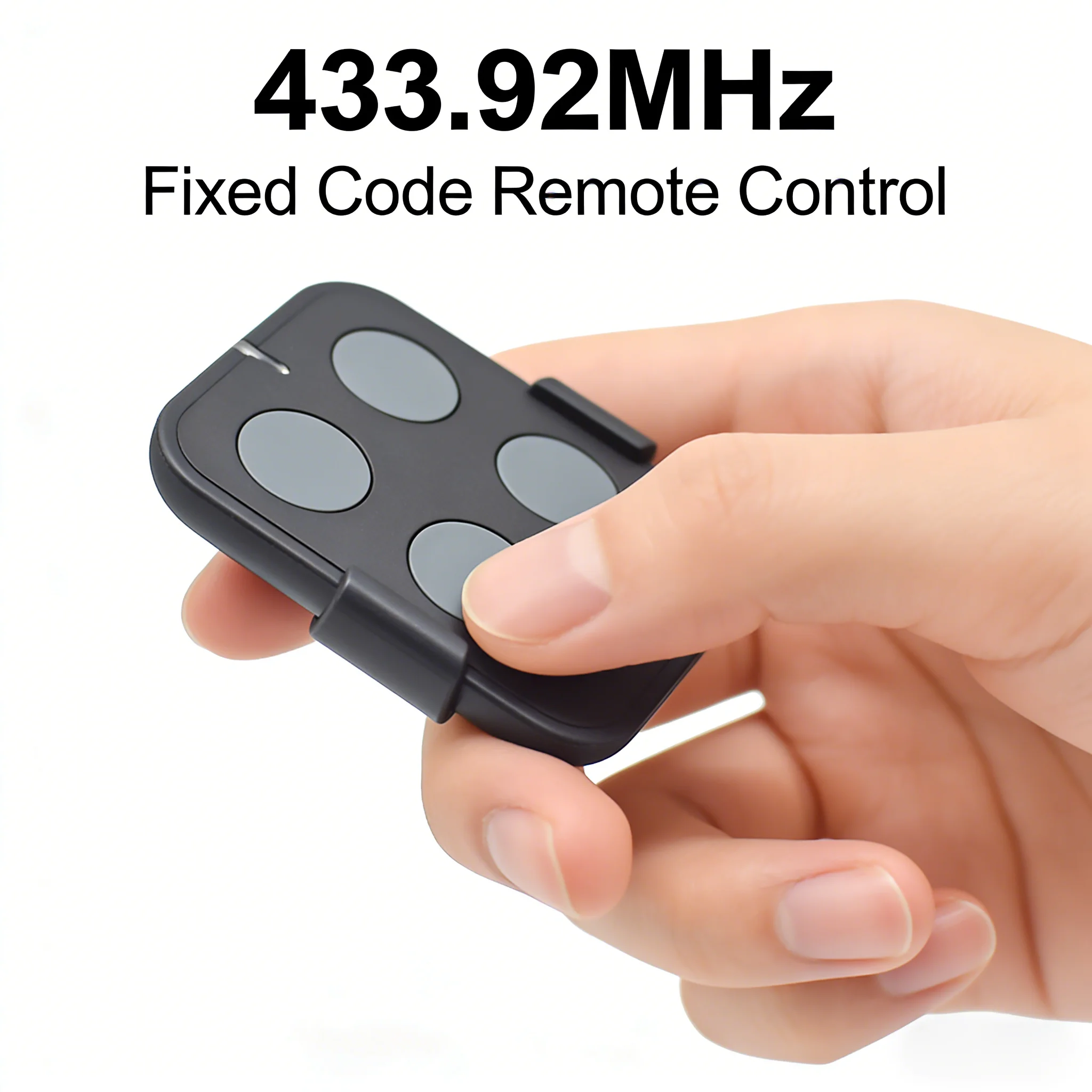 

New 433.92MHz Rolling Code Remote Control Compatible with TELECO Garage Gate Opener Command Transmitter Key Keychain Copy