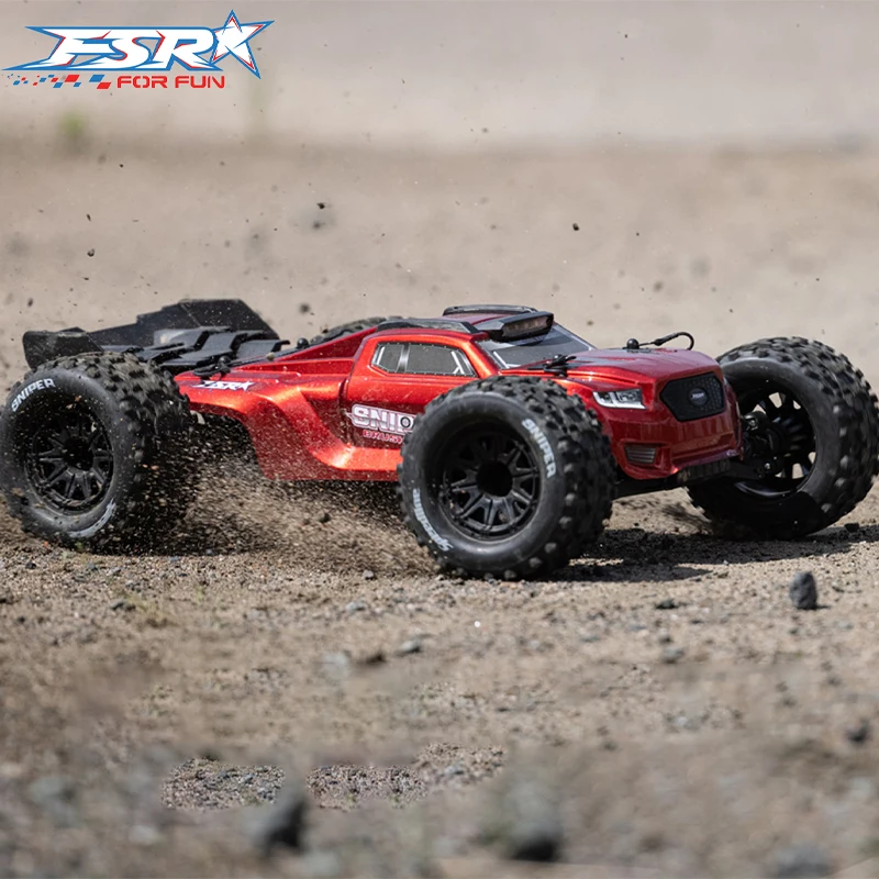 FSR Sniper 1/10 Bigfeet Racing Card Professional RC High Speed Remote Control Model Car 4WD Brushless Off Road Vehicle