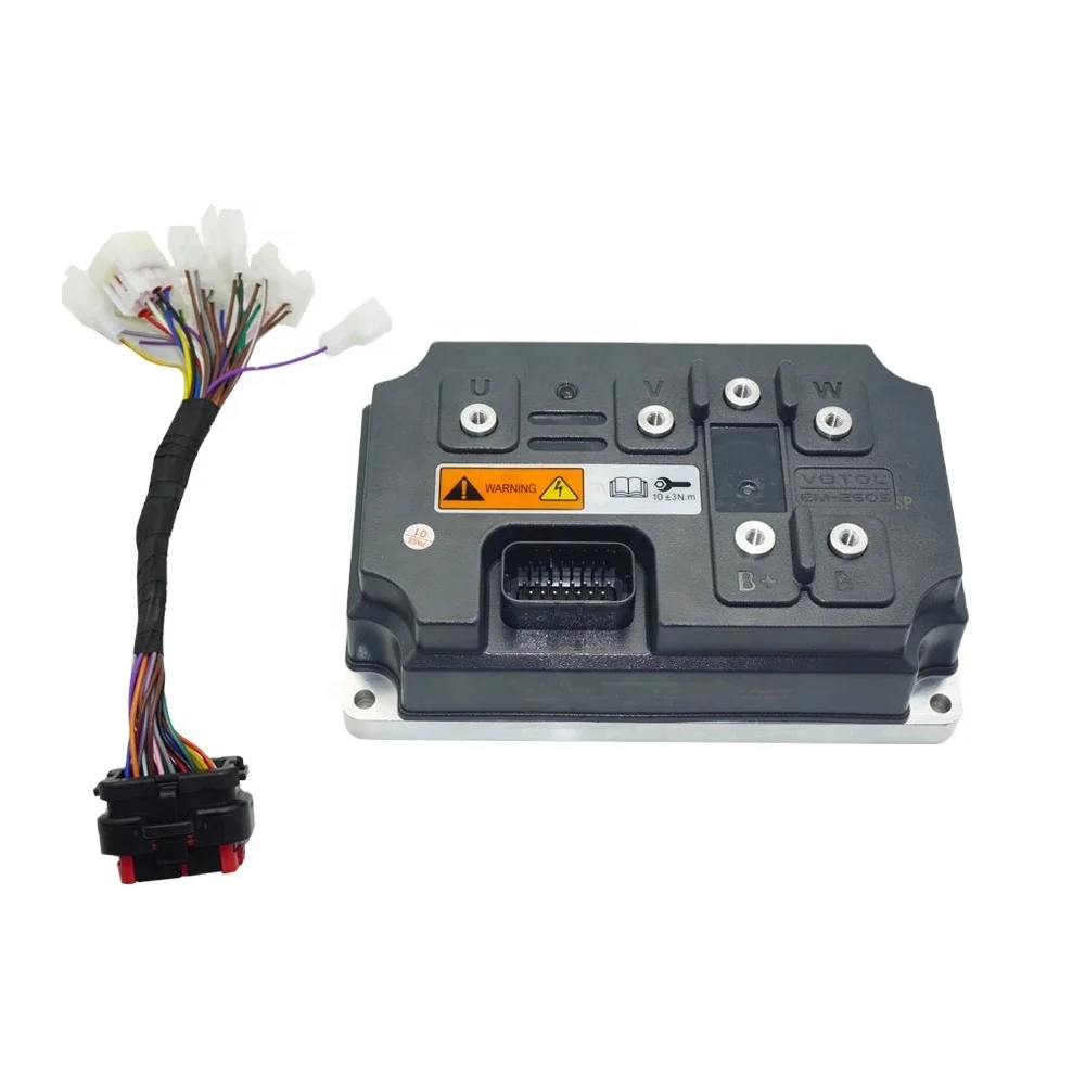 

SiAECOSYS/VOTOL Programmable EM260SGTP 72V Rated 250A Peak 600A Controller for Electric Scooter E-Motorcycle