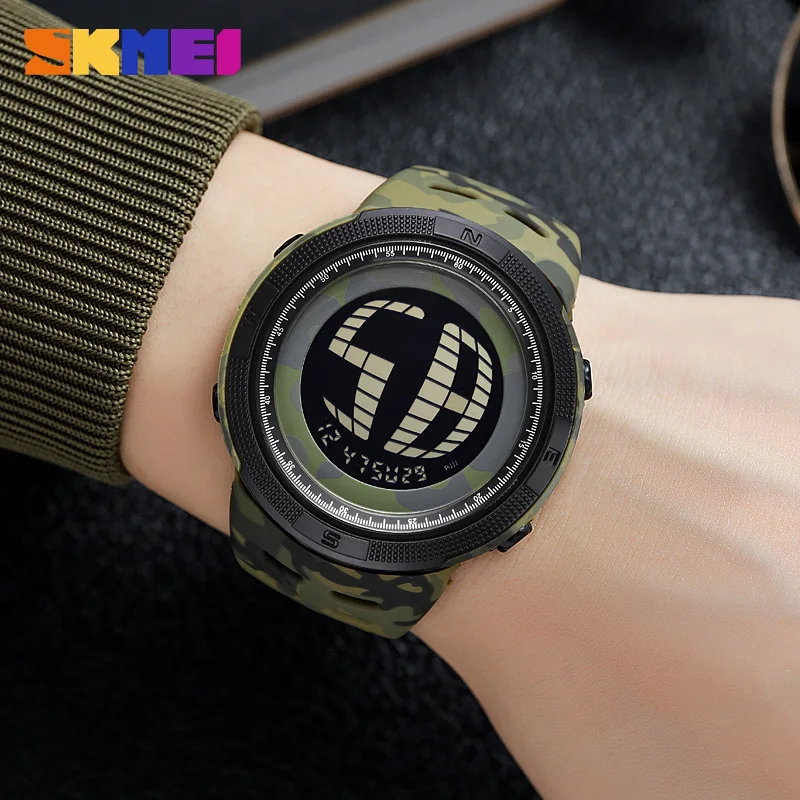 SKMEI Wateproof Sports Digital Wristwatch Chronograph Stopwatch Luminous Fashion Men\'s Watches Luxury Original Alarm Clock