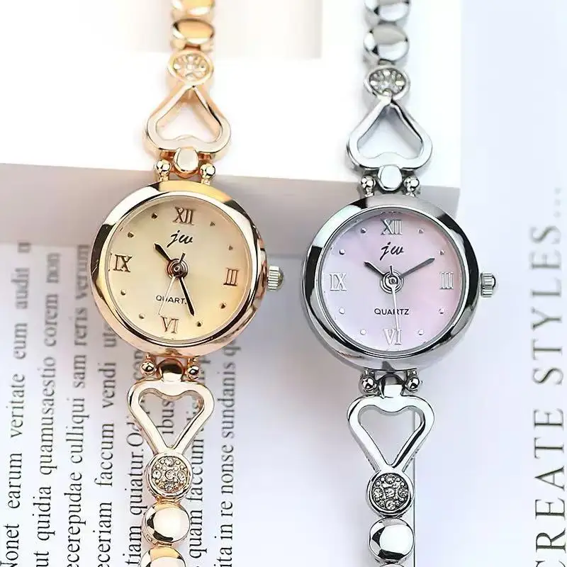 

Watch With Steel Strip For Women Women's Lnstagram Style Niche Quartz Watch Simple Temperament Student Dial Quartz Watch