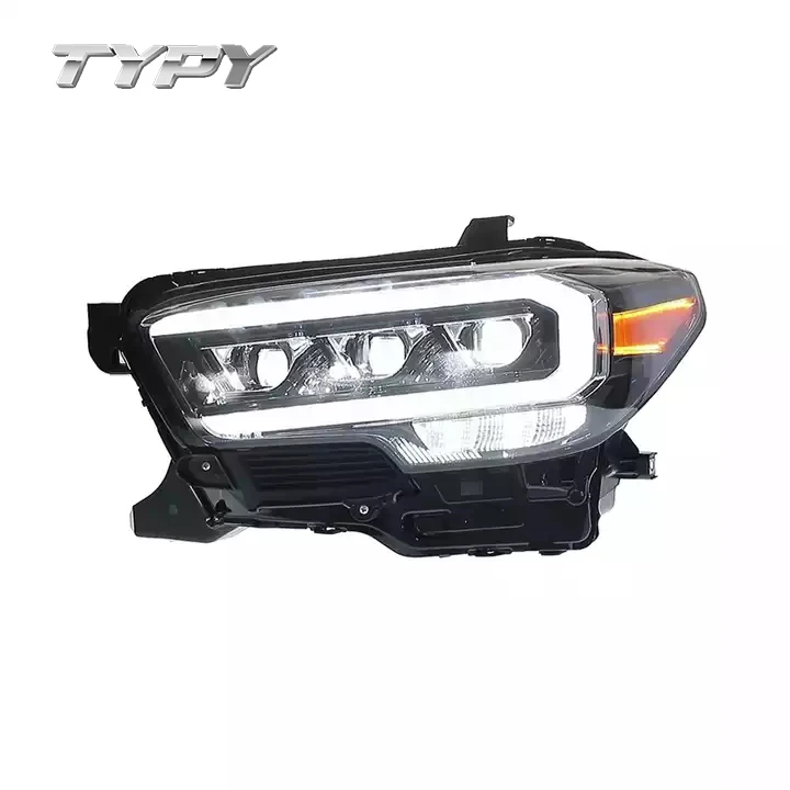 

Car LED Front Lamp Headlight Assembly LED Running Day Light Turn Lamp Low/High Beam For Toyota Tacoma 2015-2020