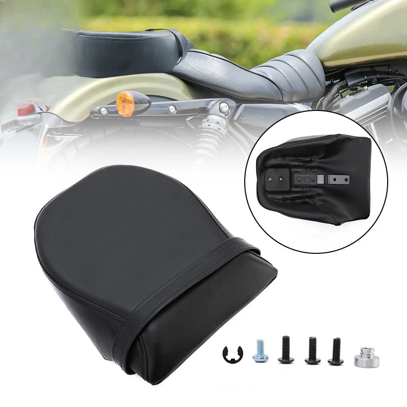 Suitable for Motorcycle Accessories 883 Modified Black Flat Rear Seat Cushion 16-22