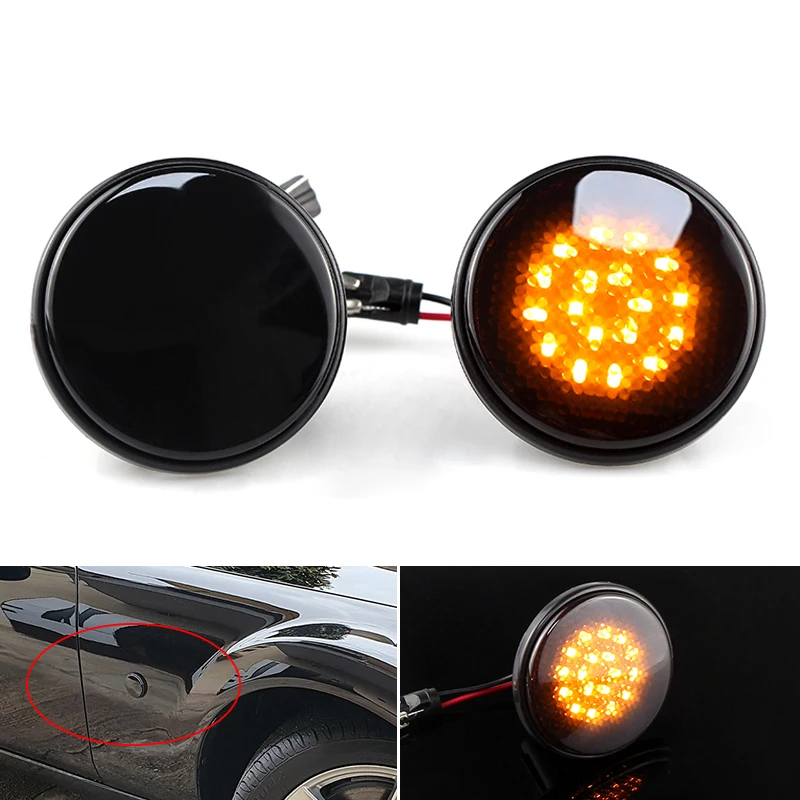 

2 шт. светодиодные боковые габаритные огни, указатель поворота, боковой повторитель, лампа 12 В, мигалка на панели для Mazda MX-5 Mk1 Mk2 Mk3