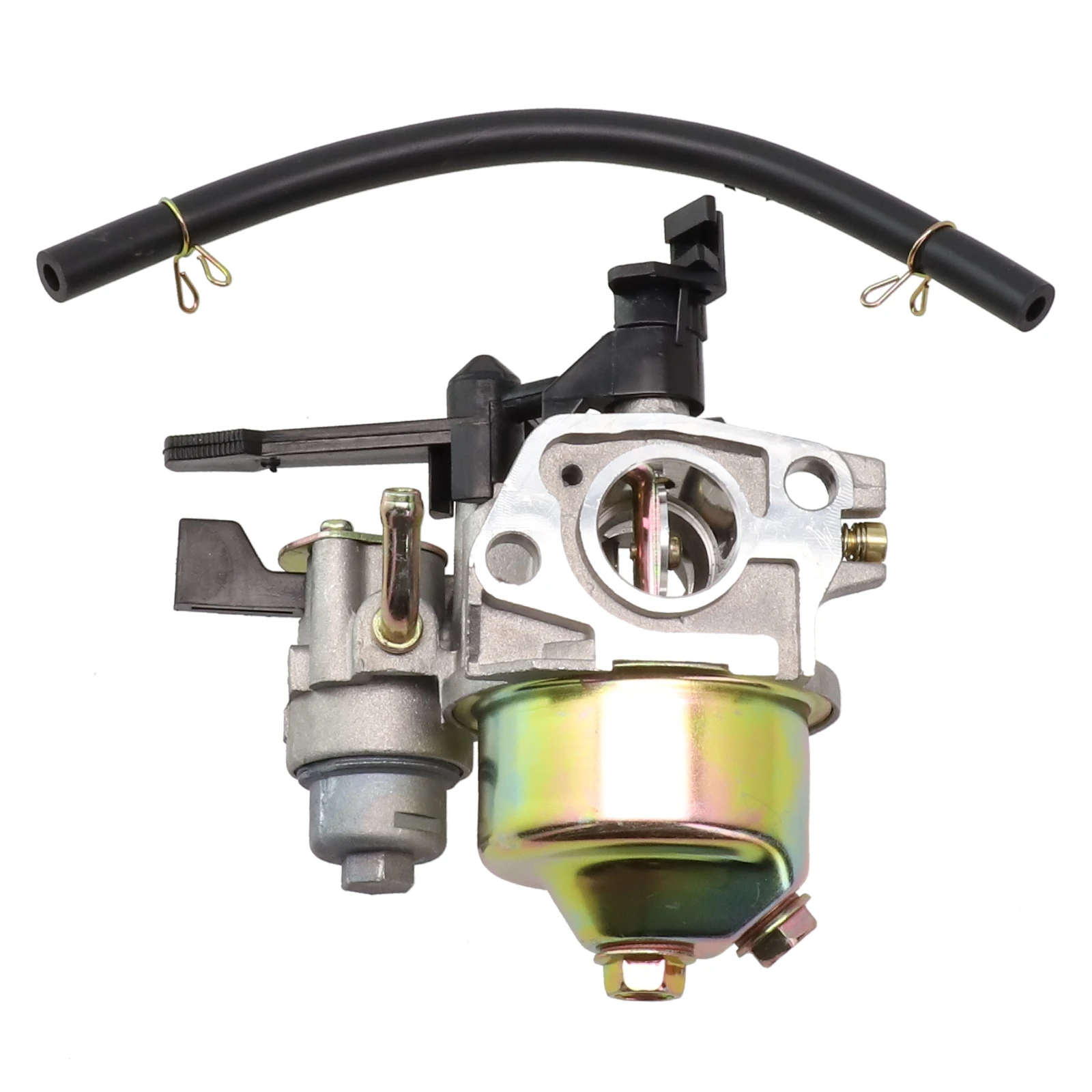 For Loncin Gasoline Engine Carburetor For 6.5hp Gasoline Tap Choke Lever Lawn Mower Brushcutter Carburetor With Fuel Pipe