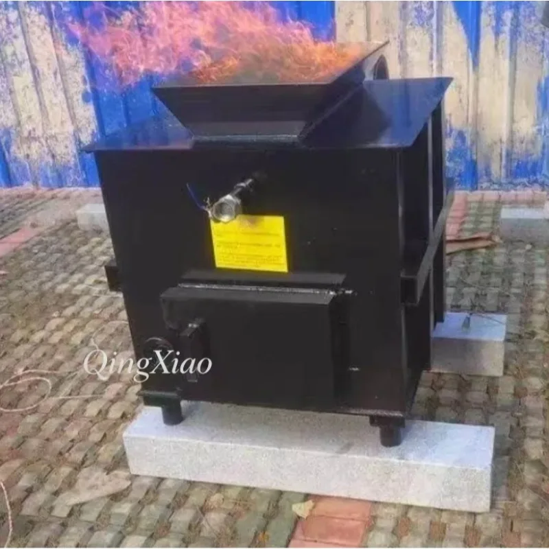 Smokeless High Temperature Cremation Furnace Industrial Waste Burning Device For Plastic Tyre Household Refuse Environmental