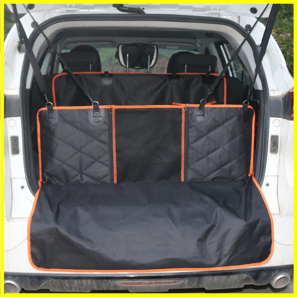 

Dog Car Seat Cover Waterproof Pet Travel Dog Carrier Hammock For Dogs Safety Pad Car Rear Back Seat Protector Mat Safety Carrier