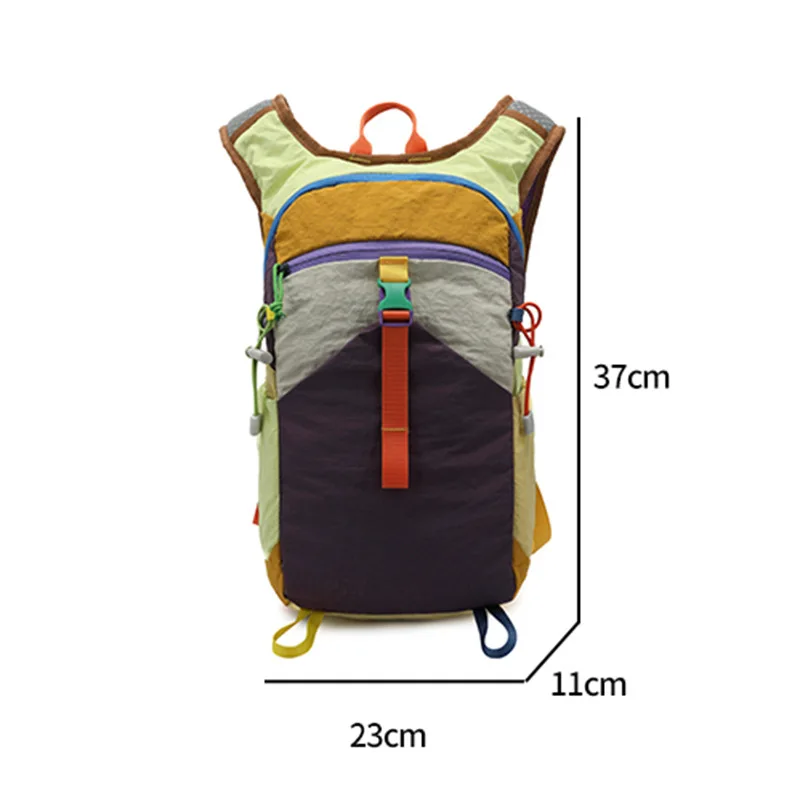 Hiking Bag Dopamine Color Scheme Outdoor Hiking Bag Travel Backpack Children Parent-child Backpack School Bag School Backpack