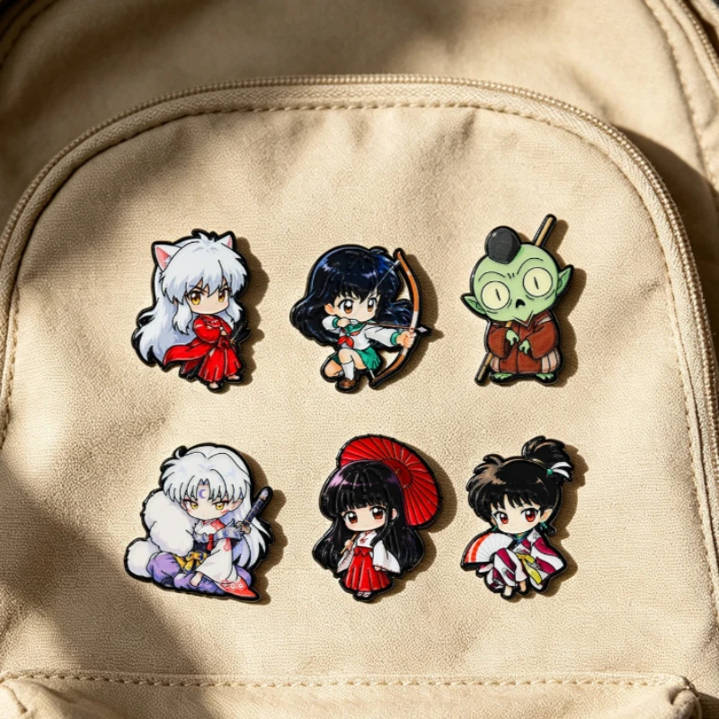Cute Enamel Pin Cartoon Brooch For Coat Women's Brooches Fashion Lapel Badges Jewelry Gift For Fans Clothing Decoration Backpack
