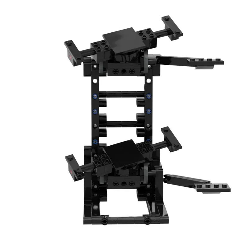 260 pçs moc cidade técnica veículos rack de exibição blocos de construção compatibilidade para todos os oito grades carro esportivo supercar racecar brinquedos