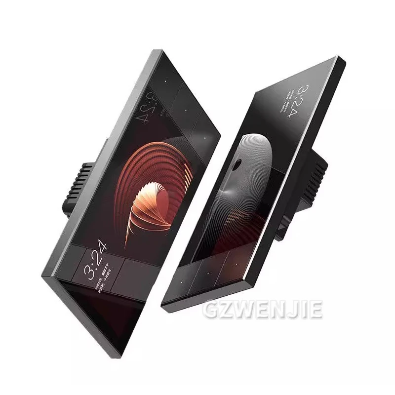 

Tuya Wifi Smart Touch Screen Center Control Panel Voice Control Alexa Built-in RS485 Gateway Built-in For Intelligent Scenes