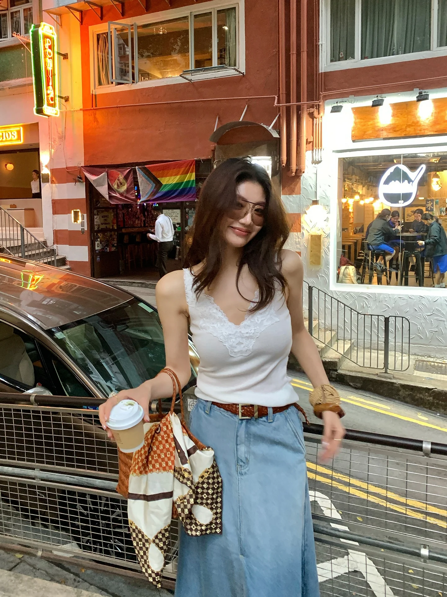 

Женский топ Dragon Joy с кружевным V-образным вырезом и бретелями, весенне-летний, приятный к телу, сексуальный, утягивающий, для ношения под одеждой W320