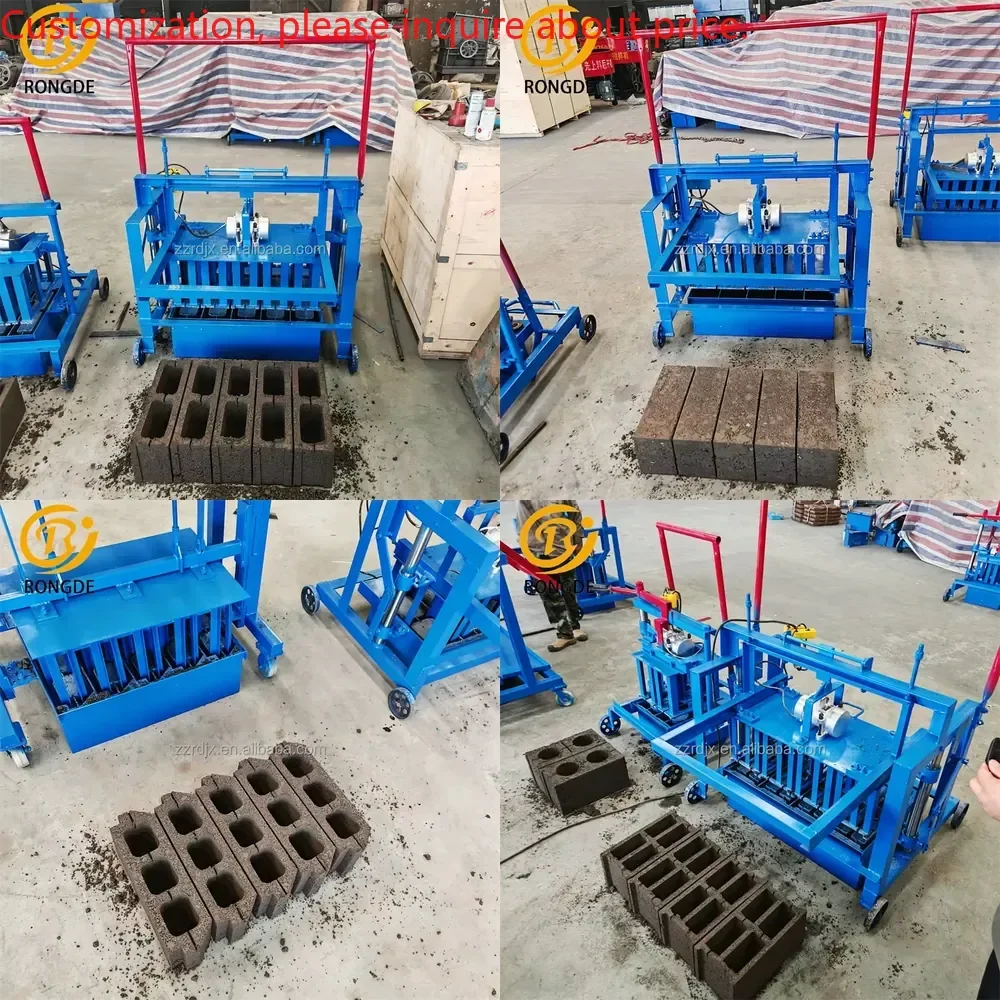 

Mobile Brick Plant Movable Hollow Brick Making Machine in Stock Brick Making Machinery for Africa