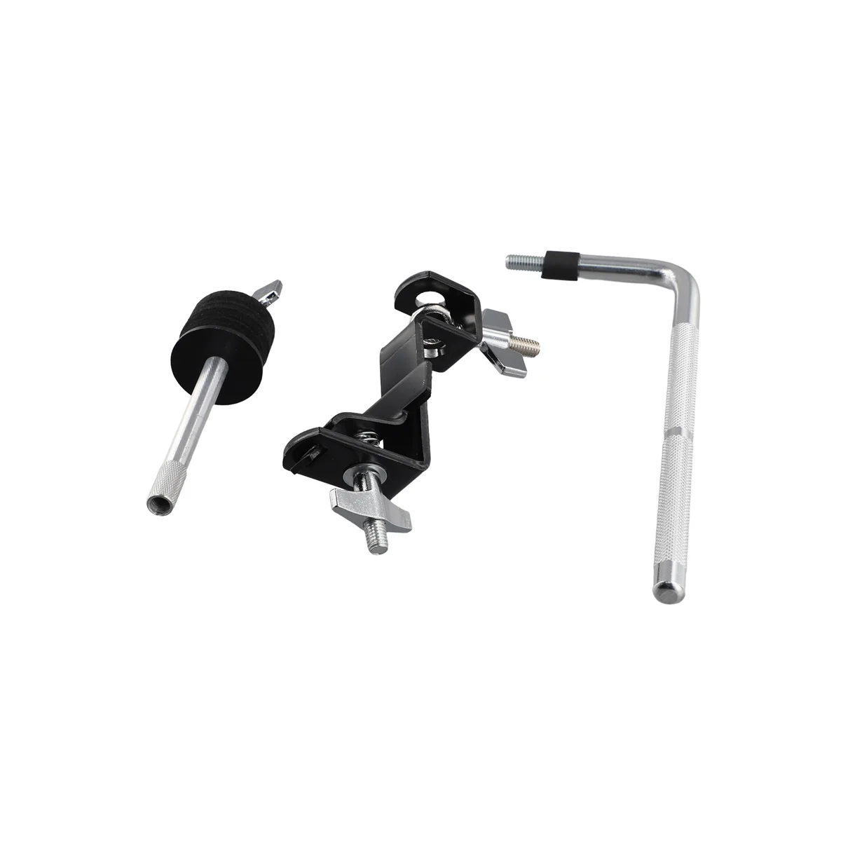 

OURC-Drum Cowbell Holder Clamp Portable Repairing Parts Cymbal clip