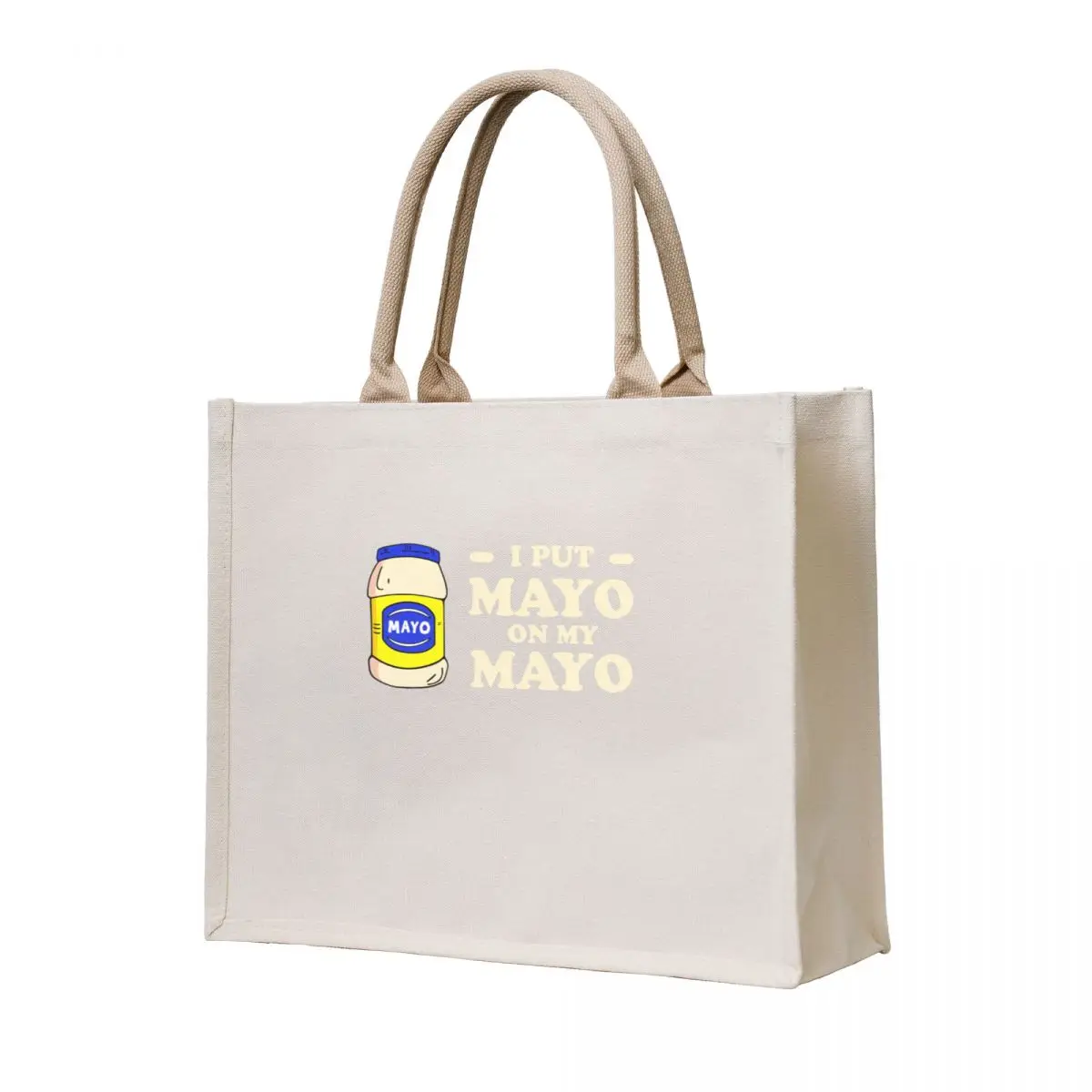 

I-Put-Mayo-on-My-Mayo-Mayonnaise-Lover Tote Bag tote bag screen Gift bag reusable shopping tote women