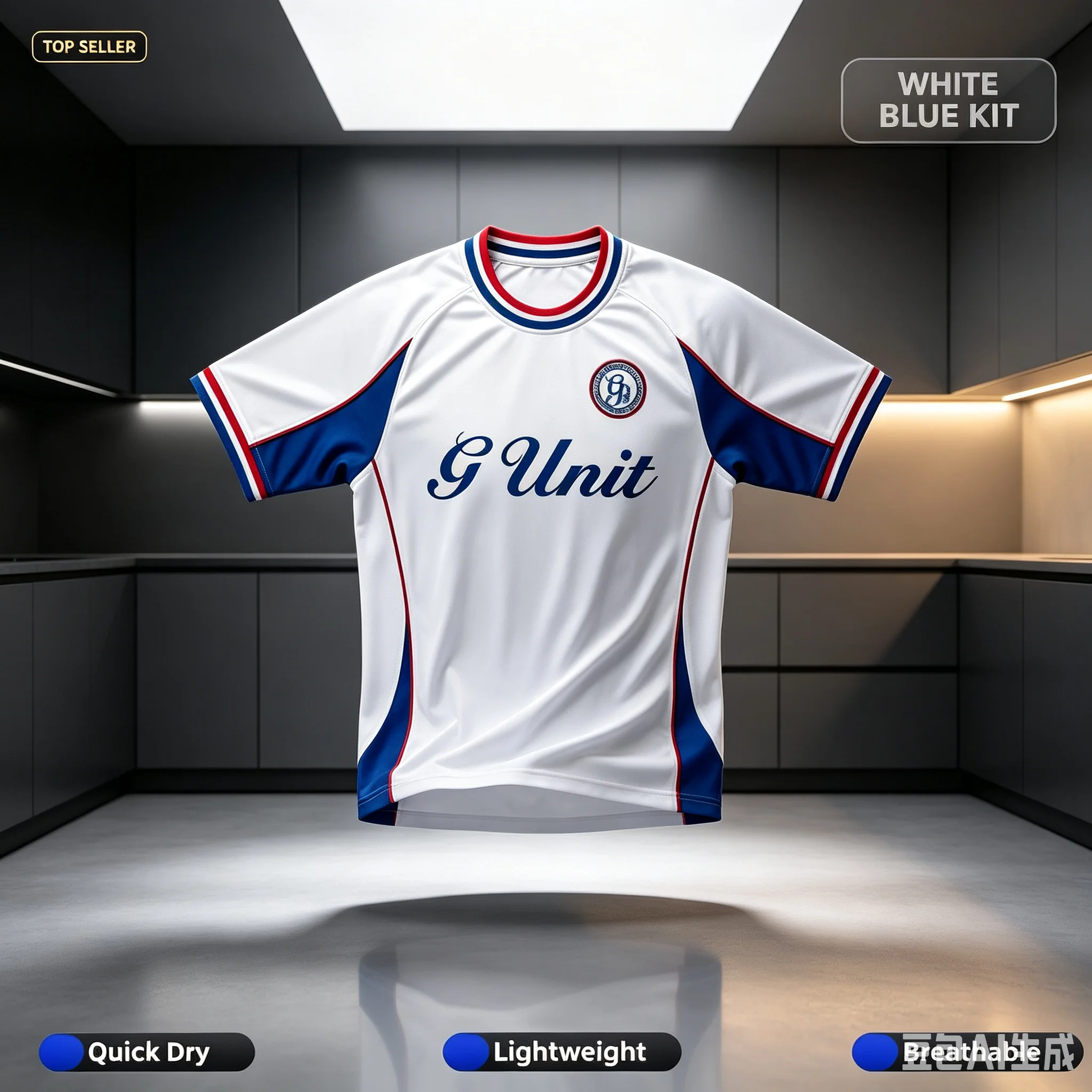 Vintage Retro  Cent’s G-UNIT G6 2026 Jersey Shirt Trendy Casual Quick-drying Crew Neck Short Sleeve Sports Tee Parent-child