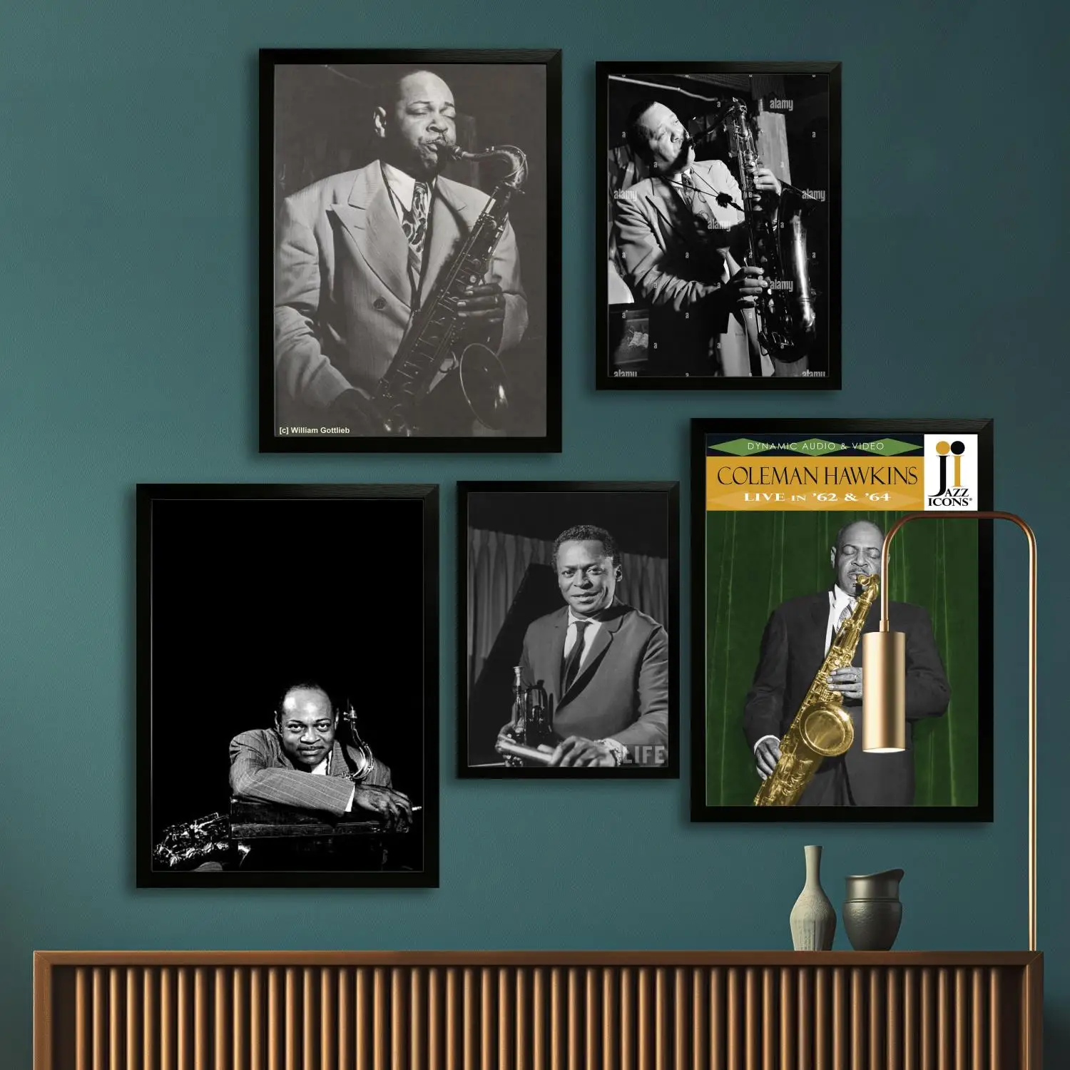 Coleman Hawkins Canvas Art Poster and Wall Art, Picture Print, Modern Family, Bedroom Decor, Posters,Decorative painting