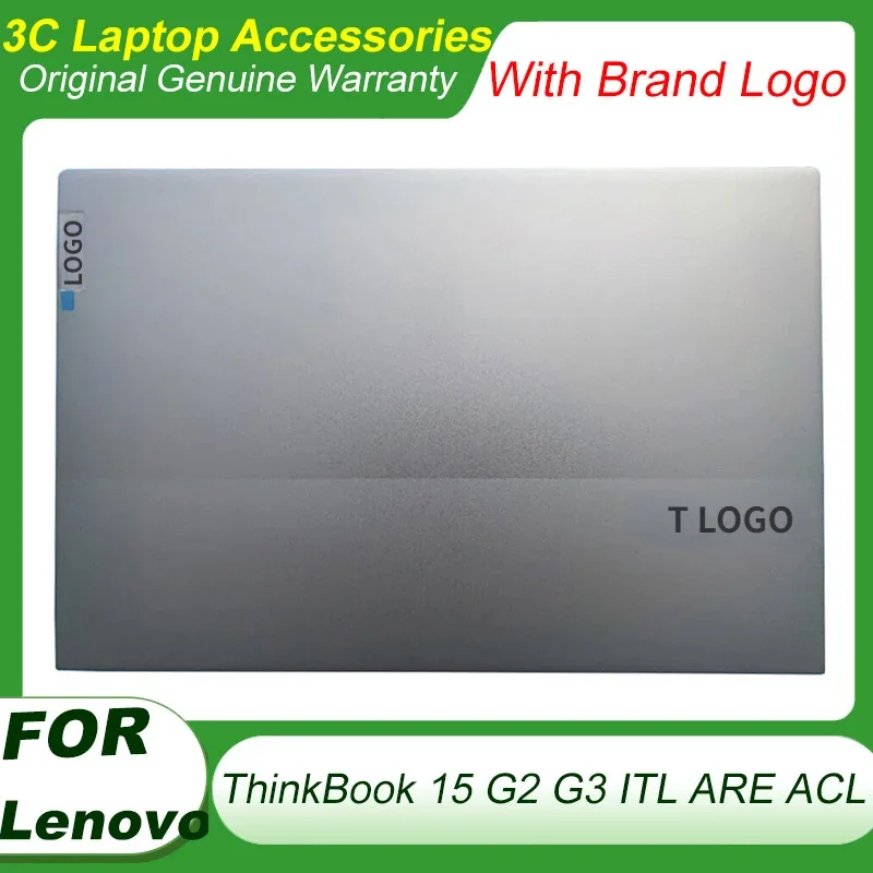 

New For Lenovo ThinkBook 15 G2 G3 ITL ARE ACL 15.6" Laptop LCD Back Cover Rear Lid Top Case Silver Gray 5CB1B34808 5CB1B34809