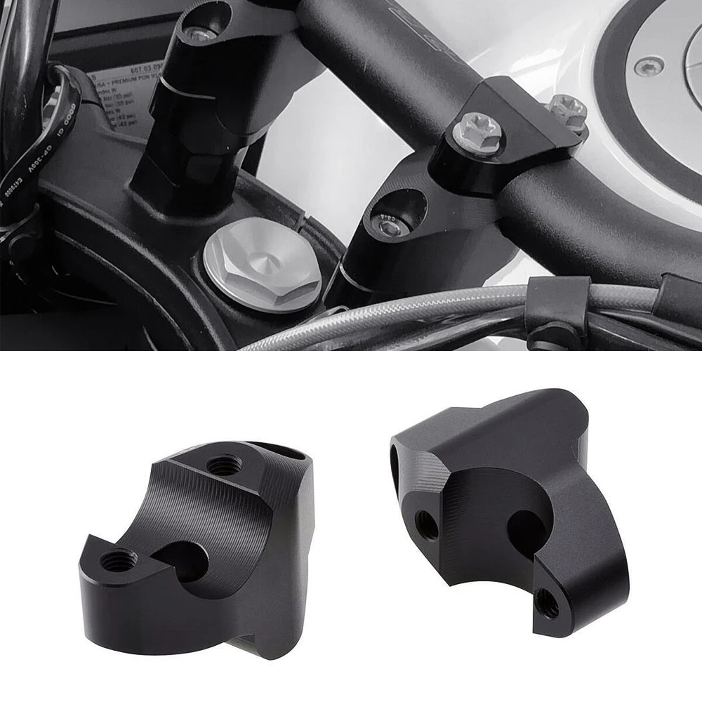 

Motorcycle Accessories Handlebar Riser Drag Handle Bar Clamp Extend Adapter For 790 Adventure 890 Adv L R Rally 2019 - 2022