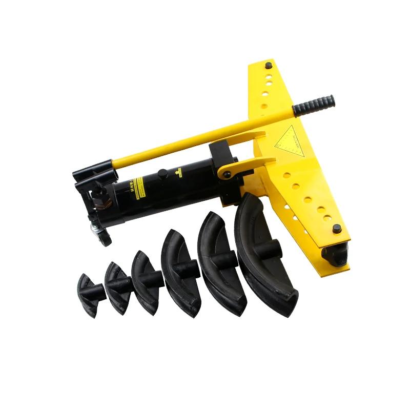 1 Inch Integral Manual Hydraulic Bender Galvanized Pipe Iron Tube Steel Pipe Bending Tools High and Low Pressure Plunger Design