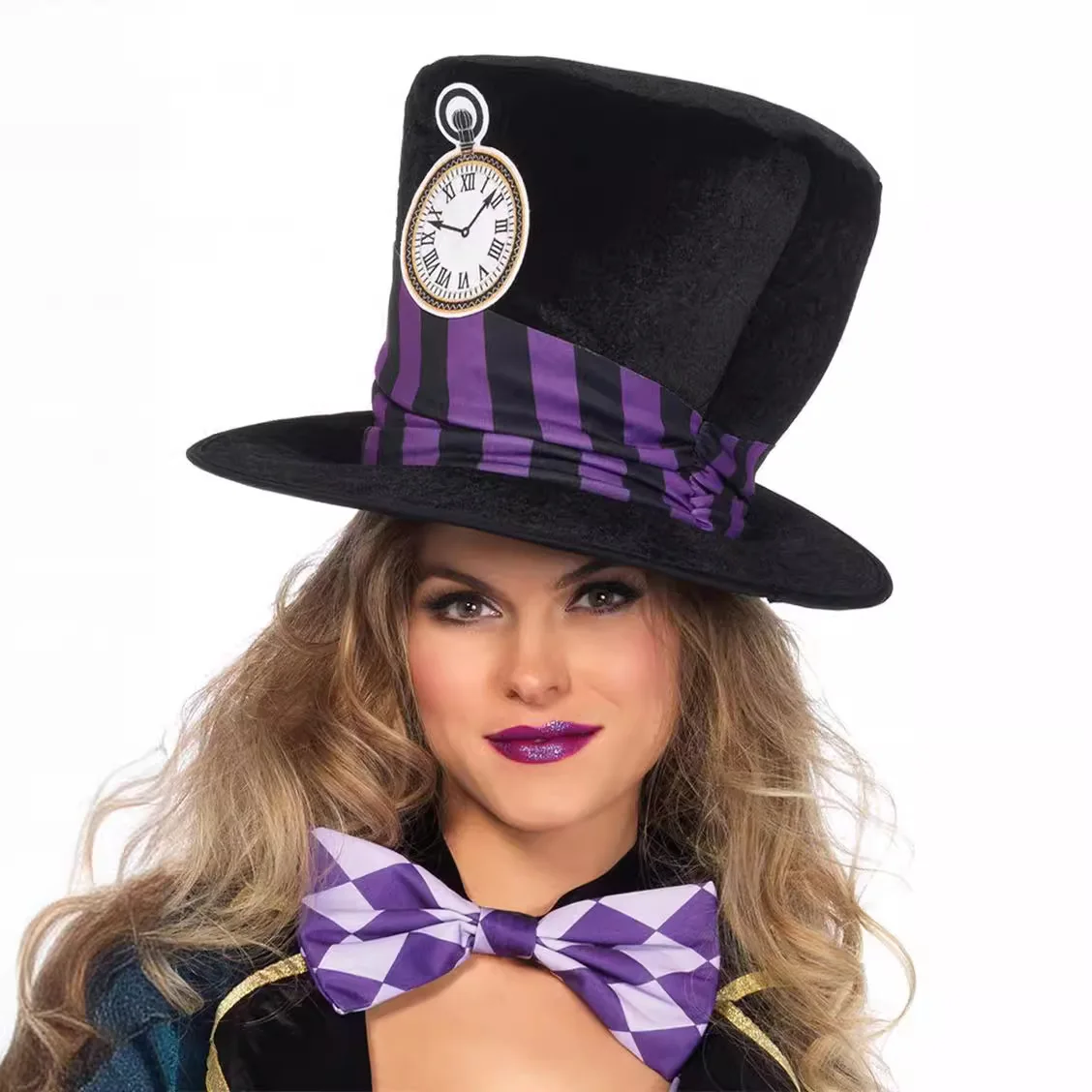 Dorosła kobieta alicja kostium magika Halloween szalony kapelusz Cosplay kostium sceniczny kostiumy na Halloween dla kobiet