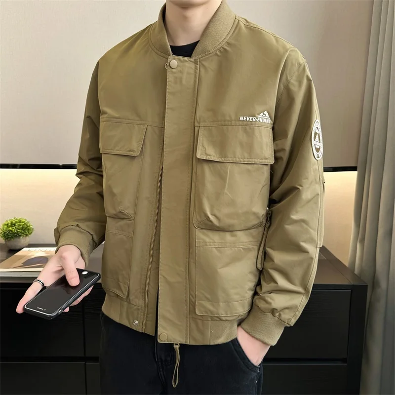 Casual Jackets For Men Coats Men's Jacket Men's Clothing Windbreaker Male Camping Spring Autumn Overcoat Outdoors Windproof 4XL