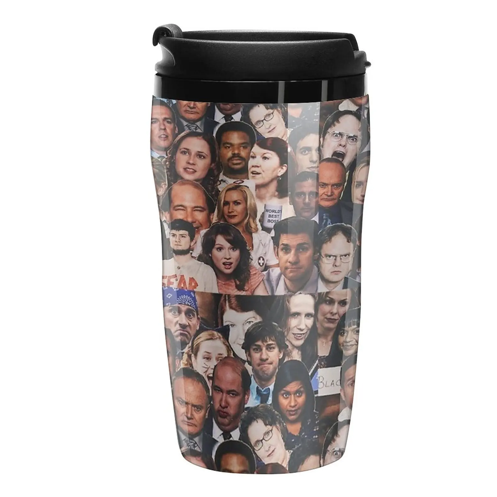 

New The Office Faces Collage Travel Coffee Mug Mug Coffee Cup Coffee Cups Set