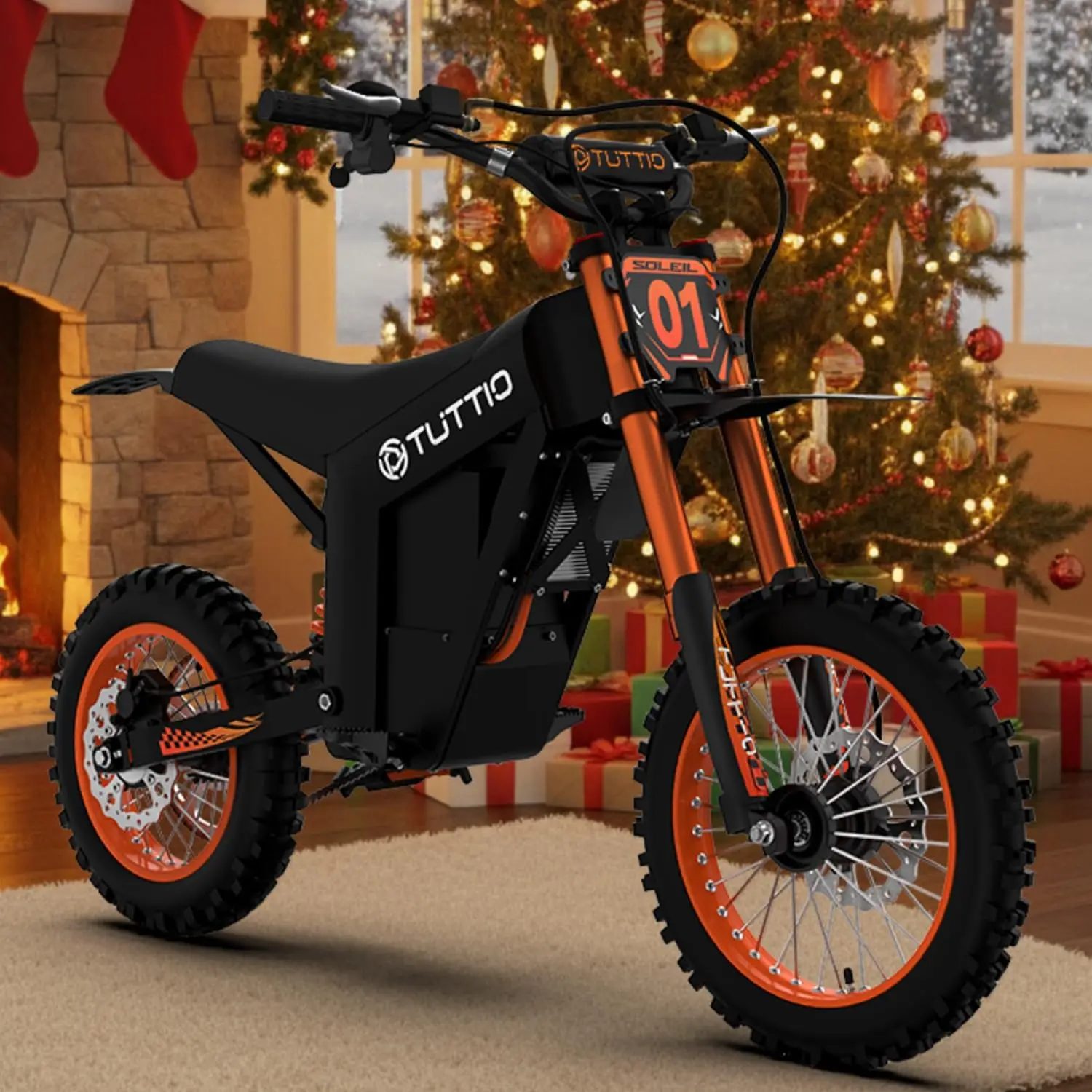 

Adults - 48V 21AH Electric-Bike 14"/12" Fat Tire Off Road E-Bike High Torque Mini E Bicycle Motorcycle Dirt Bike (US Warehouse)