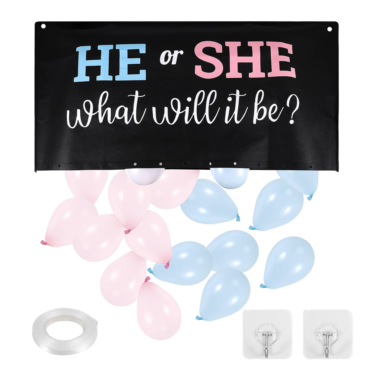 ABQR L'aggiunta perfetta al tuo genere Reveal Party Supplies Gender Reveal Palloncino o Ragazza