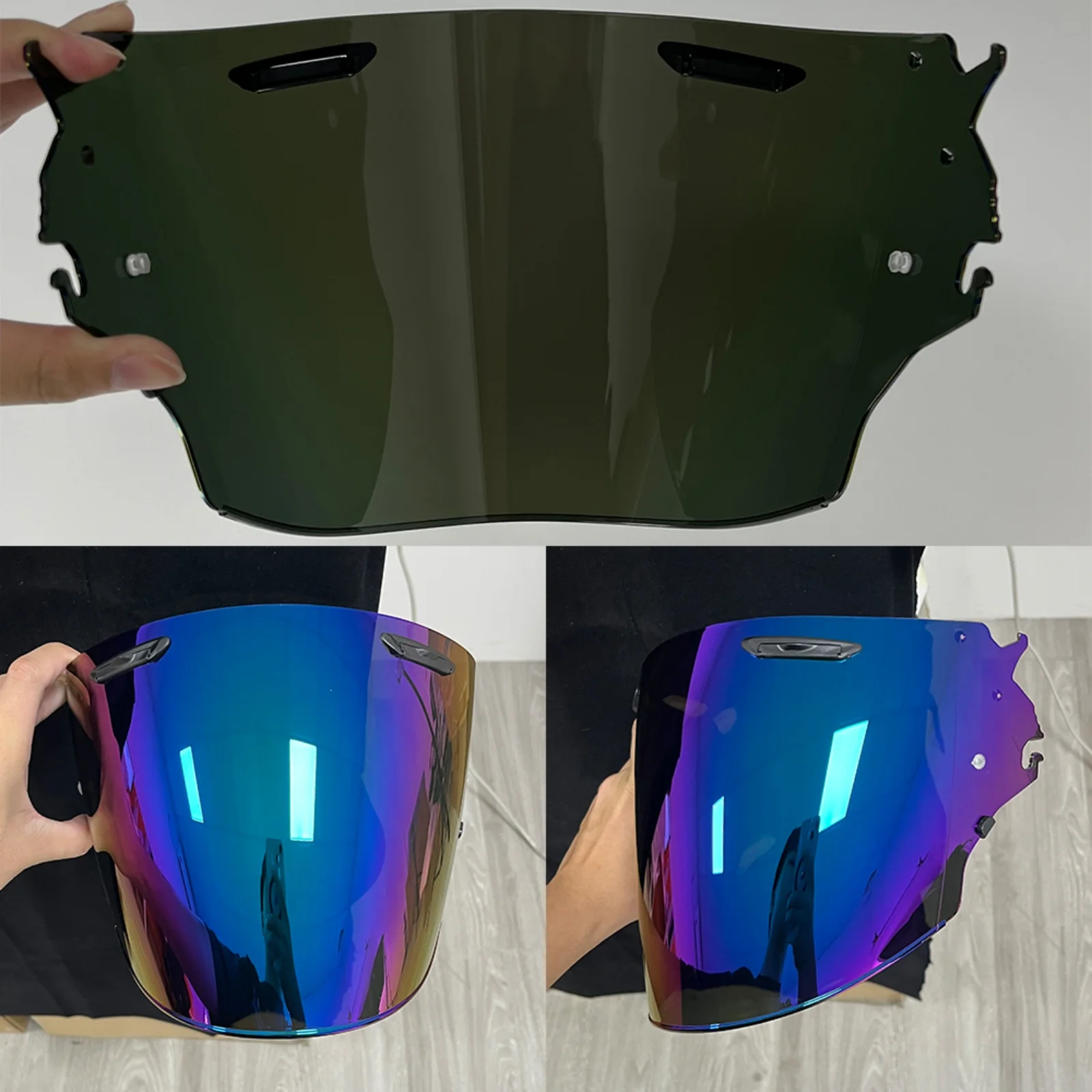 VAS-Z Visor for ARAI VZ-RAM,VAS-Z,SZ-R VAS,SZ-R EVO Shield UV Protection Helmet Lens Visiera Casco