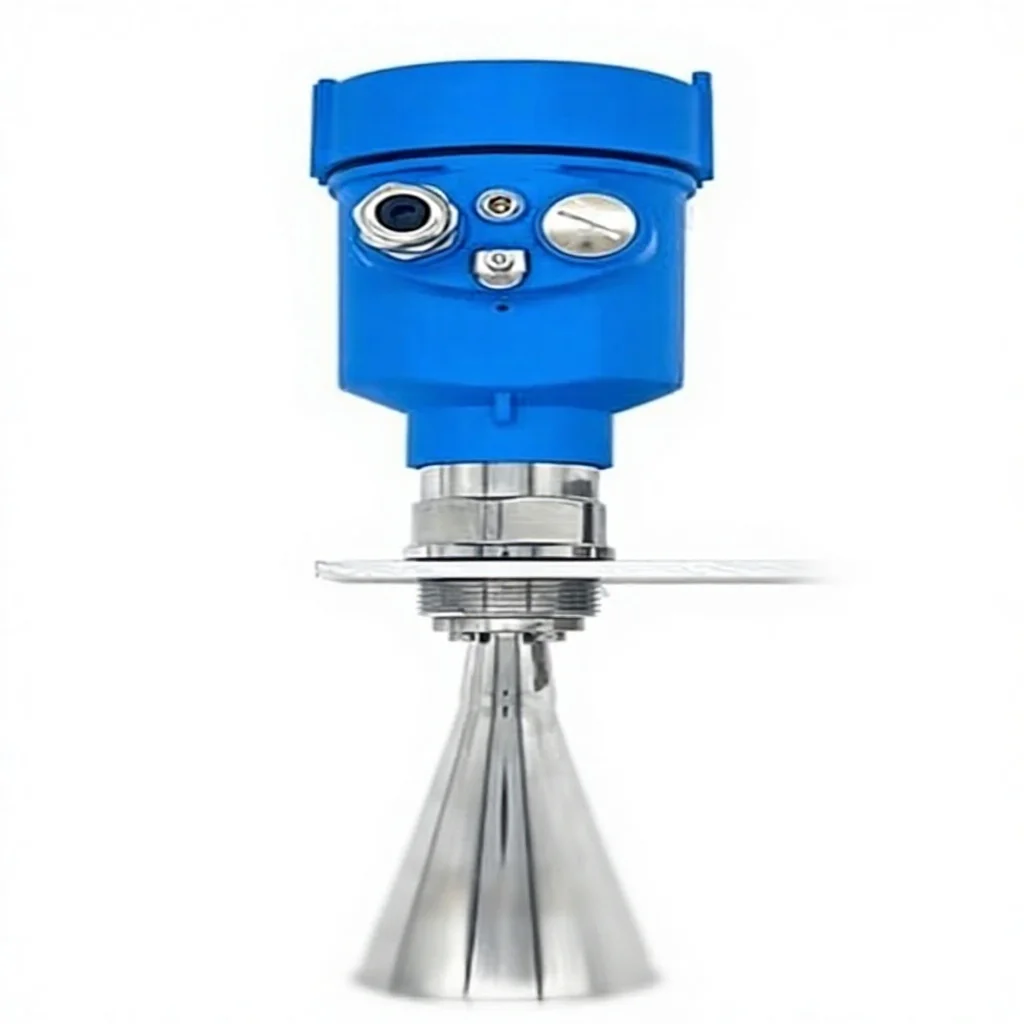Veinasa XS-RDLE-70m 26GHz High Frequency Radar Wall-Mounted Water Level Sensor for Metal Tanks Non Contact 30m