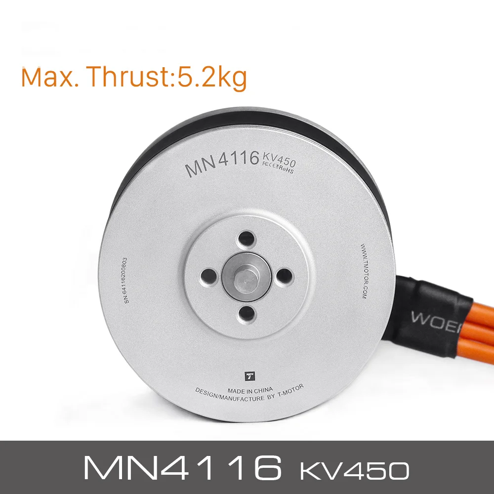 

T-MOTOR Tiger Motor Navigator Type MN4116 KV340 KV450 Brushless Motor For UAV RC Drone Quadcopter Rotors Multirotor