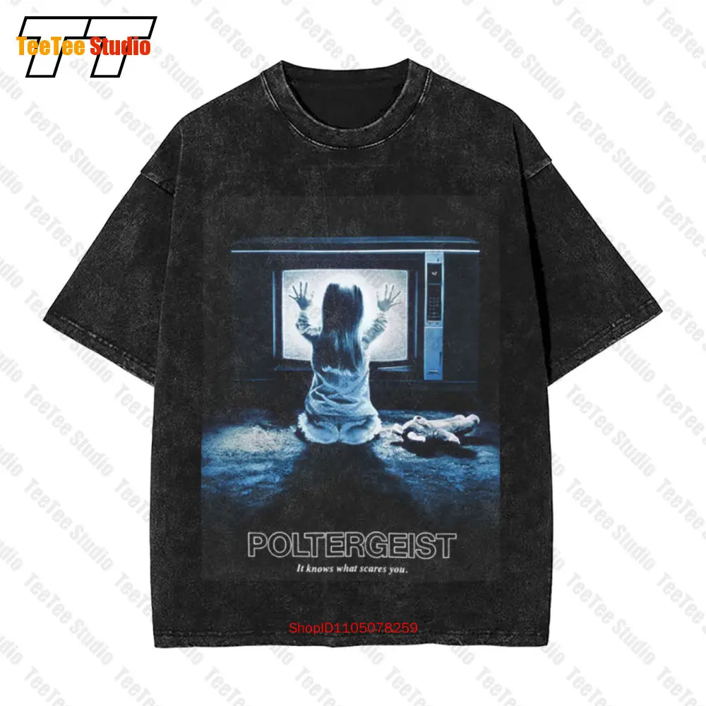 Poltergeist 1982 Poster Vintage Oversized T-Shirt TFG4