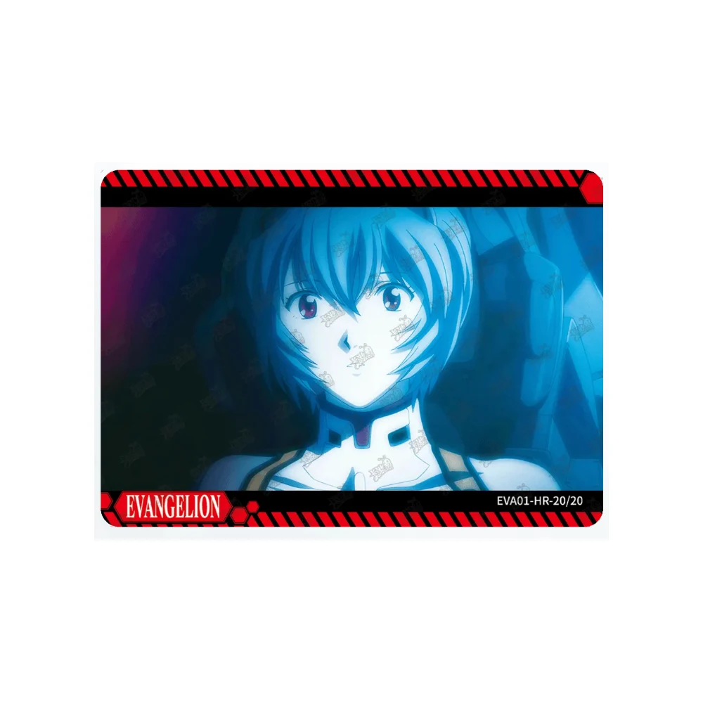 KAYOU PR HR BR card 1-20 series Akagi Ritsuko Nagisa Kaworu Bronzing texture rare Collection card Christmas birthday gift toys