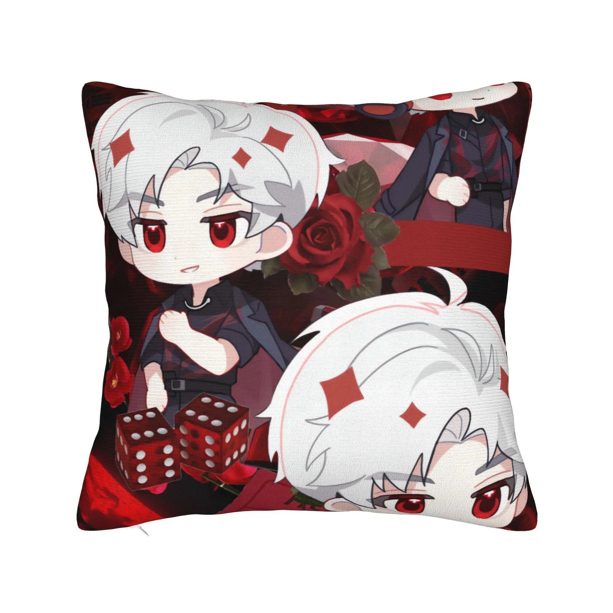 COOL V-Valko L-Love and Deepspace Pillowcases  Kawaii Pillow Case For Sofa Home Decor Design Pillow Cover
