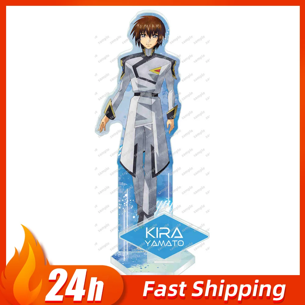 

15cm/5.9in Japanese Anime Peripherals Suit Acrylic Standing Plates Figure Collectible Desktop Ornaments Birthday Gifts for Boys