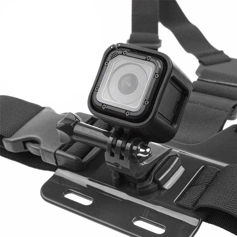 POV Video Gear Chesty Strap with Quick Release Base Moun for GoPro Hero 10 9 8 7 6 5 4 Session 3+ Sjcam Xiaomi Yi Action Camera