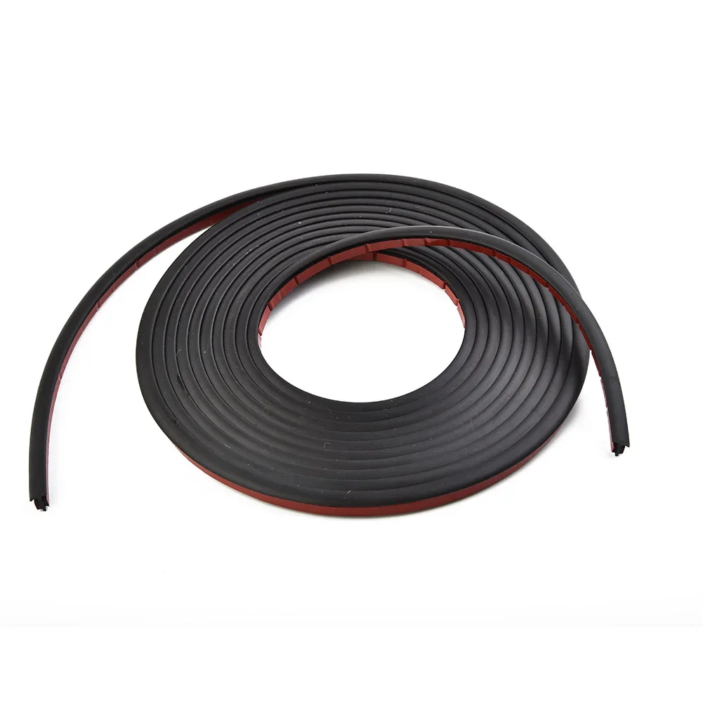 Adhesive Tape Sealing Strip Elasticity 5MM*7MM Front Rear Rubber Shock-Absorbent Sound-Insulated T-Type 1 Roll