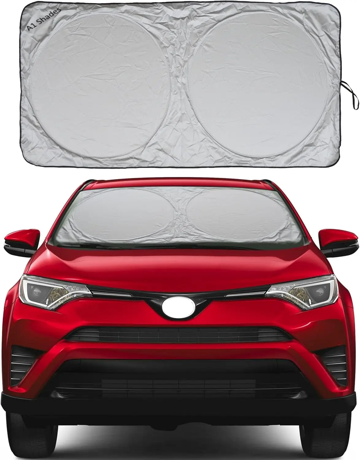 

Выдвижной автомобильный солнцезащитный козырек с чехлом, тепловые блоки для транспортных средств, крышка козырька переднего окна, аксессуар для салона автомобиля