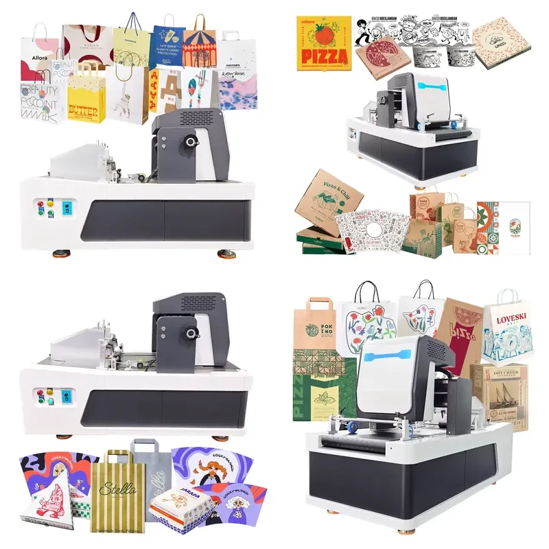 for Desktop Mini Single Print Digital Printer Suitable for Inkjet Printing on Paper Cups Fans Bags Cardboard and Other