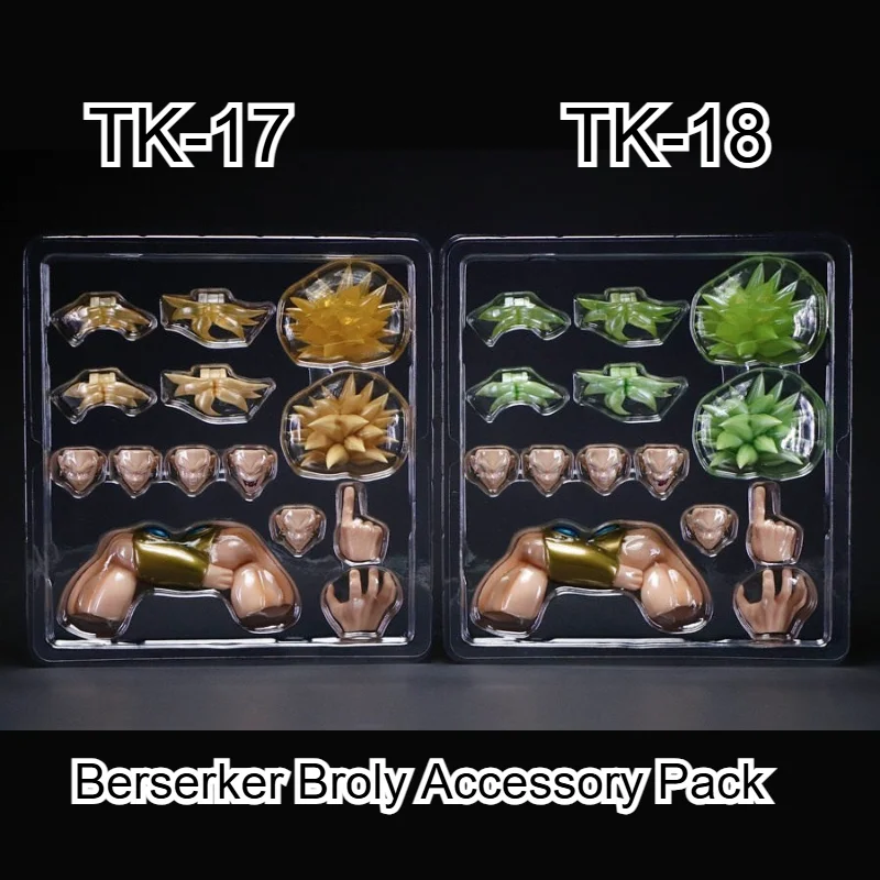 

В наличии: Набор аксессуаров для фигурок TK CUSTOM TK17 TK18 TK-17 TK-18 Берсеркер Броли, коллекционный подарок для мальчиков