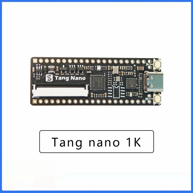 1Pcs Tang Nano Minimalist FPGA Development Board Tang Nano 1K Development Board Straight Insert Breadboard Part