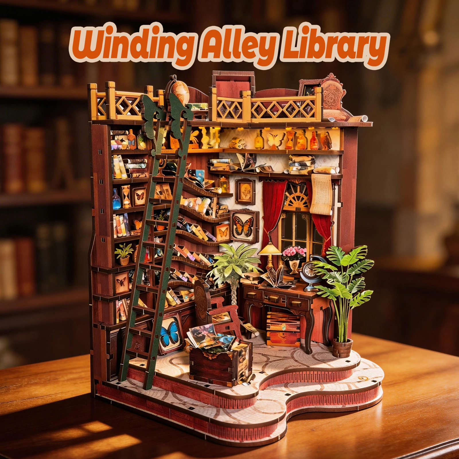 3d-wooden-puzzle-for-adults-winding-lane-library-book-nook-with-lights-model-kit-dollhouse-diy-miniature-house-birthday-and-chri