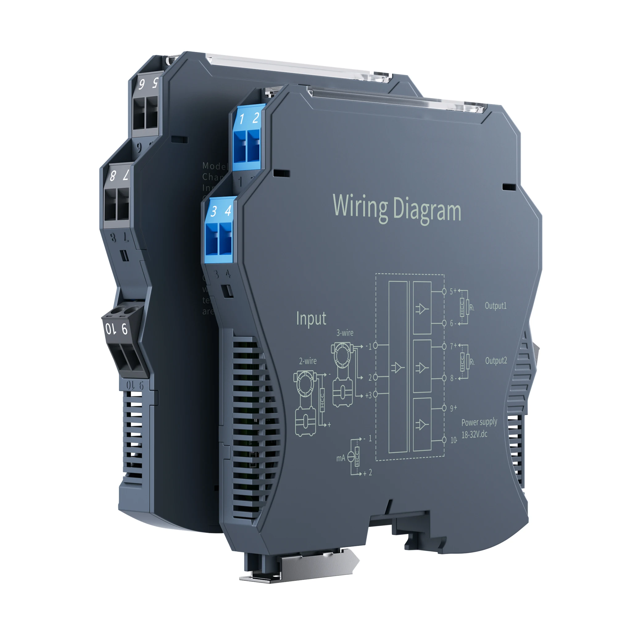 

Intrinsically Safe Signal Repeater 4-20mA Input 4-20mA HART Output 1 In 1 Out 1 In 2 Out 2 In 2 Out DC24V Analog Signal Isolator