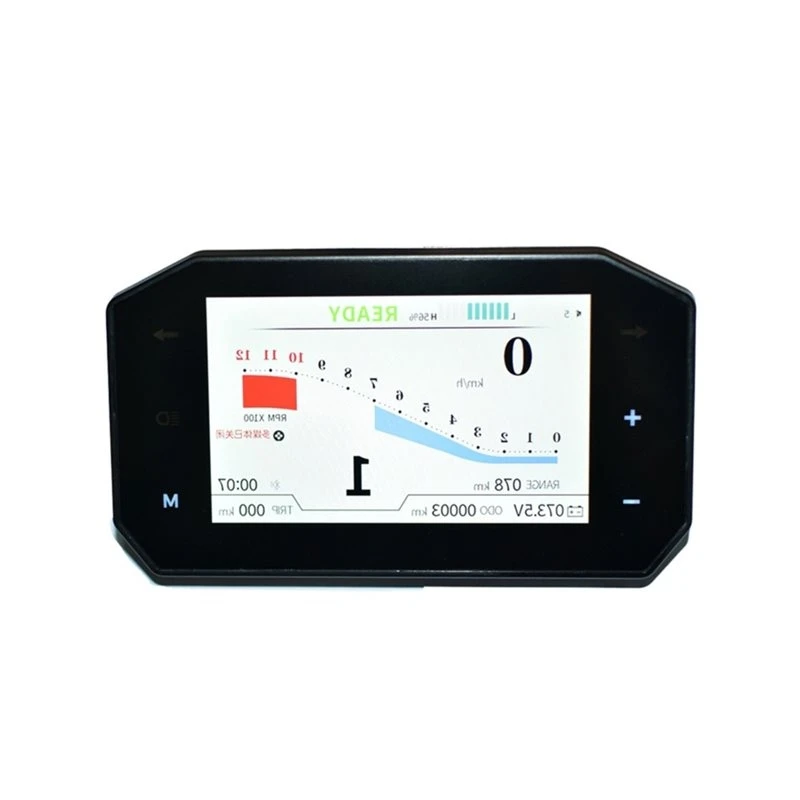 CAN Protocol Programmable 5 Inch TFT Instrument Display Motorcycle Drive Controller Speedometer Modifiable Parameters-A97E