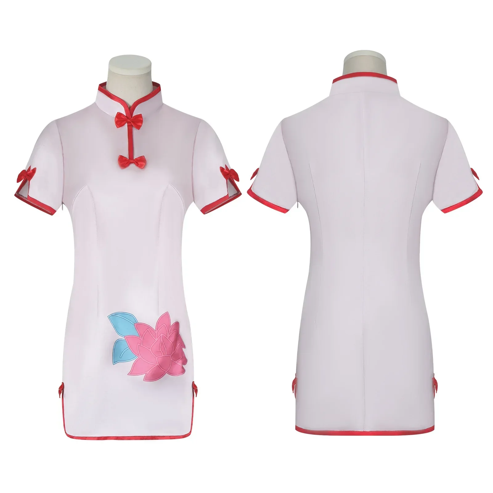 Шампунь Косплей Костюм Аниме Ранма 1/2【XS-3XL】 Женский костюм Cheongsam Шампунь Косплей Большие размеры