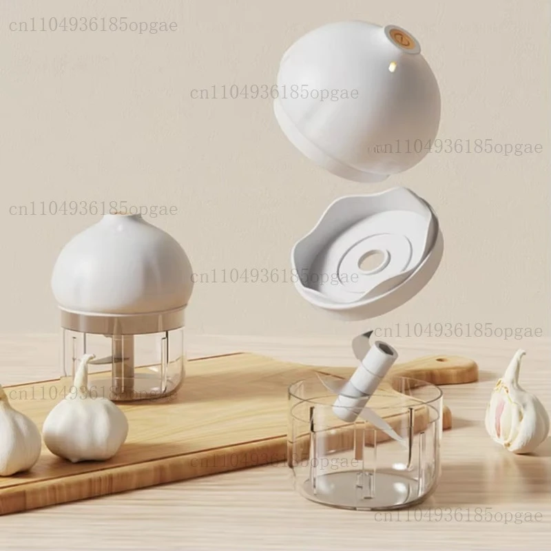 Household Kitchen Professional Mini Electric Food Chopper Wireless Operation Universal Serial Bus Vegetable Meat Grinder
