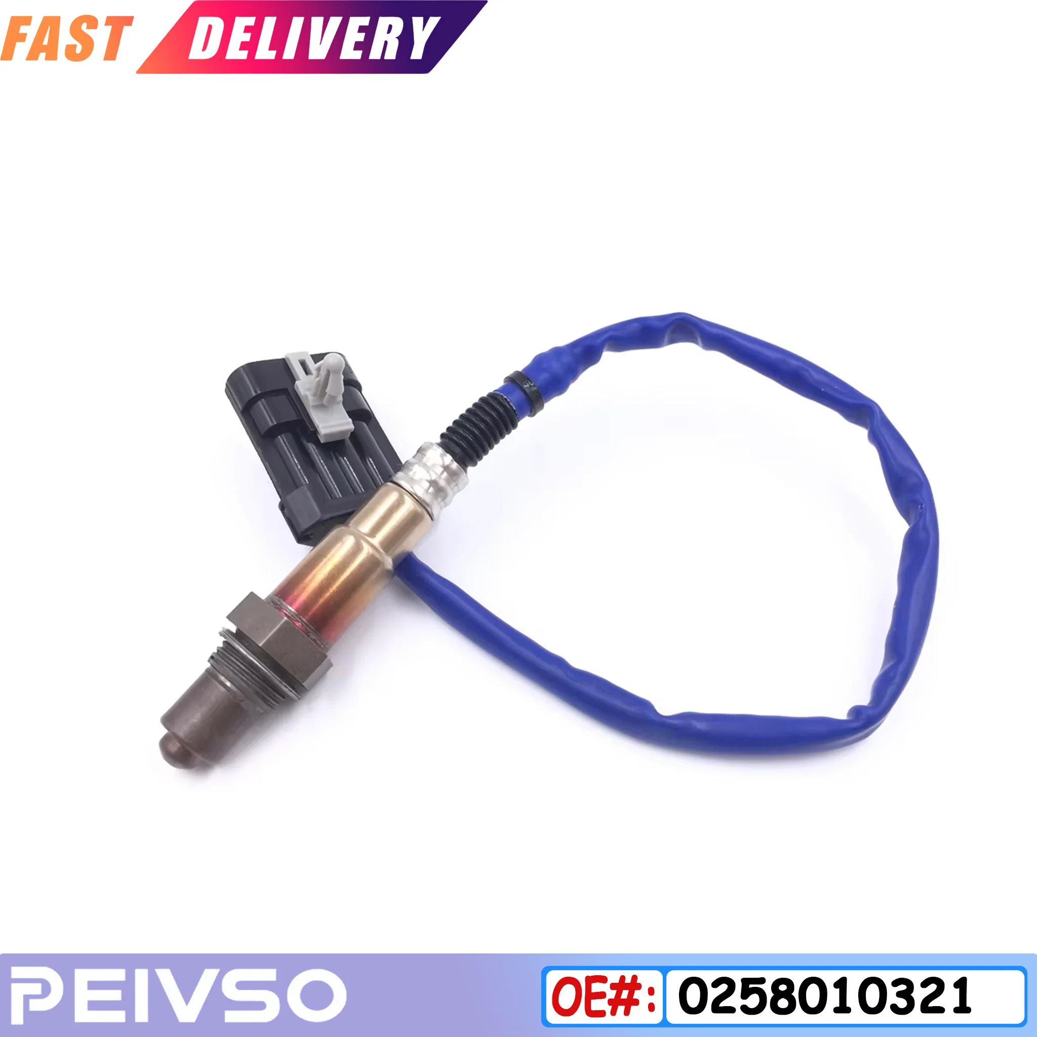 New Oxygen Sensor 0258010321 Fit For Buick Excelle Epica Lova Chery Bonus Lifan 1.5L Auto Parts High Quality