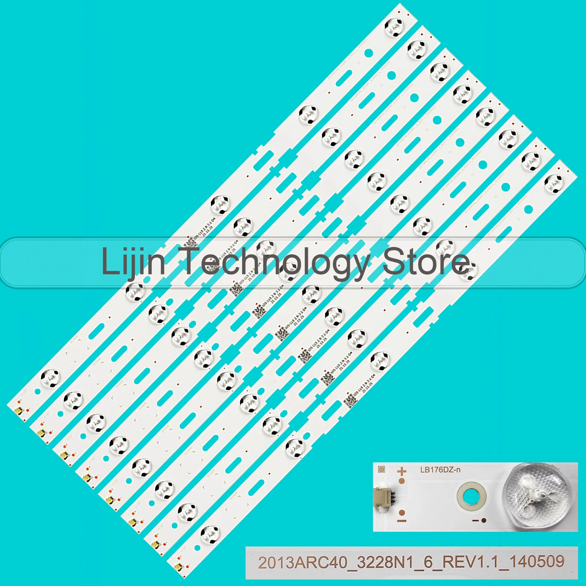 LED Strip For LED40K30JD 2013ARC40_3228N1 40-LB-M520 40VLE4421BF 40VLE6520BL 40VLE6520BH 40VLE4520BF 40VLE4520BM 40VLE5520WG